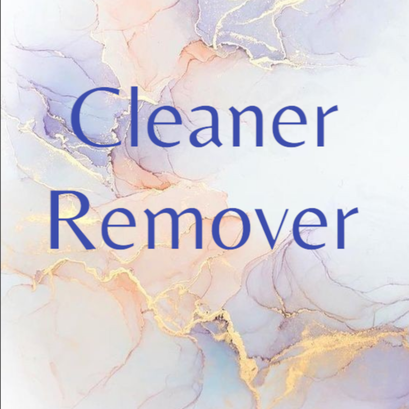 Cleaner, Remover