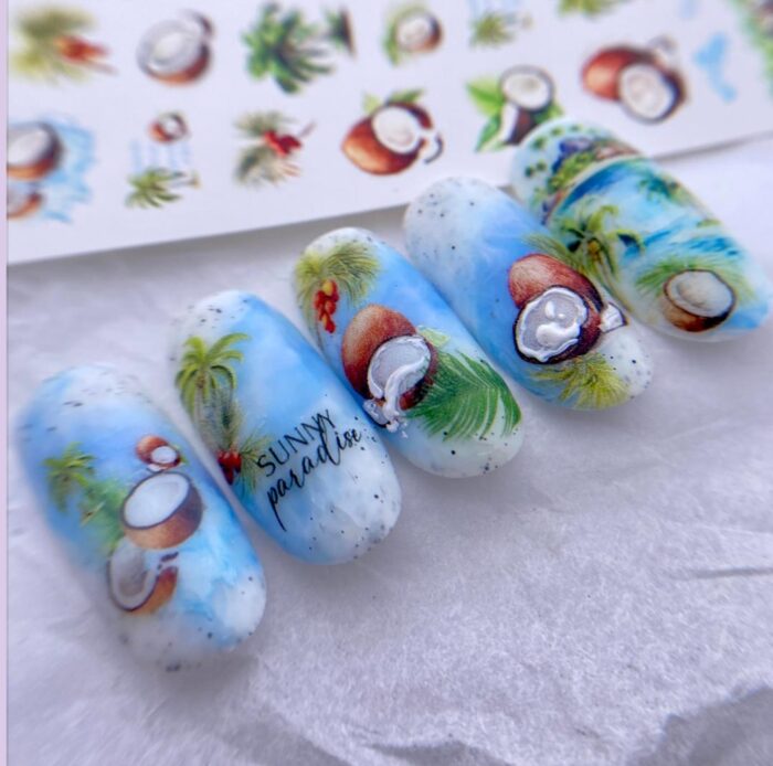 Water Transfer 192 Coconut – Image 2
