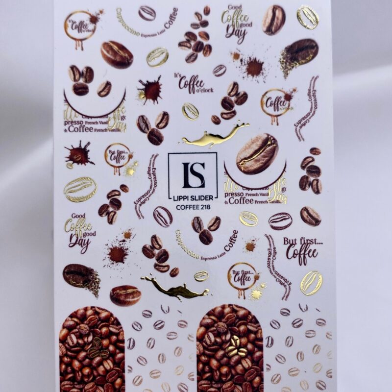 Water Transfer 218 Coffee