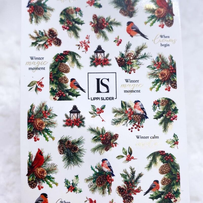 Water Transfer 348 Scarletfinch