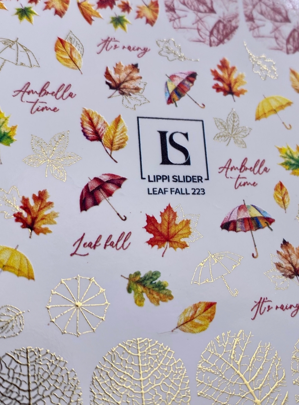 Water Transfer 223 Leaf Fall – Image 2