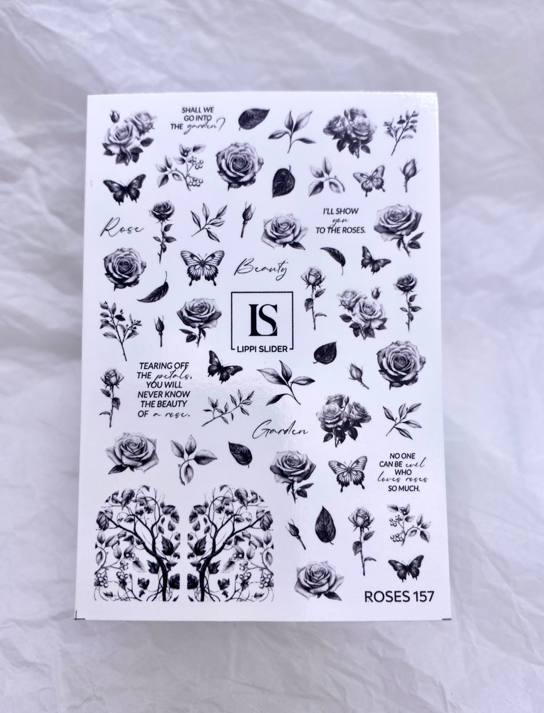 Water Transfer 157 Roses