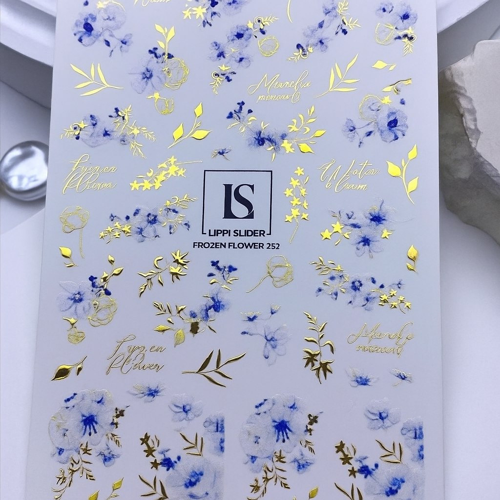 Water Transfer 252 Frozen Flower or