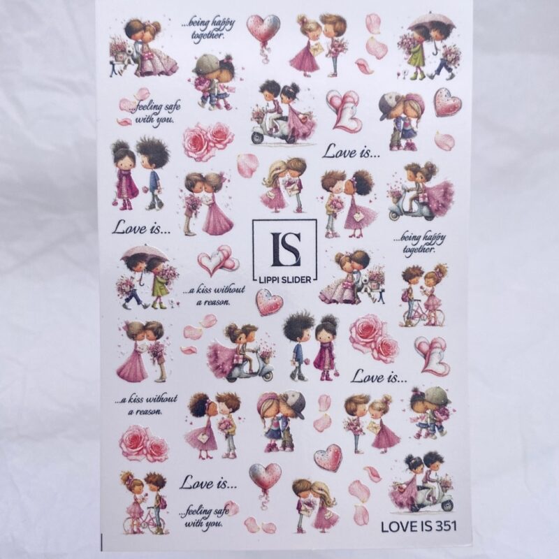 Water Transfer 351 Love Is